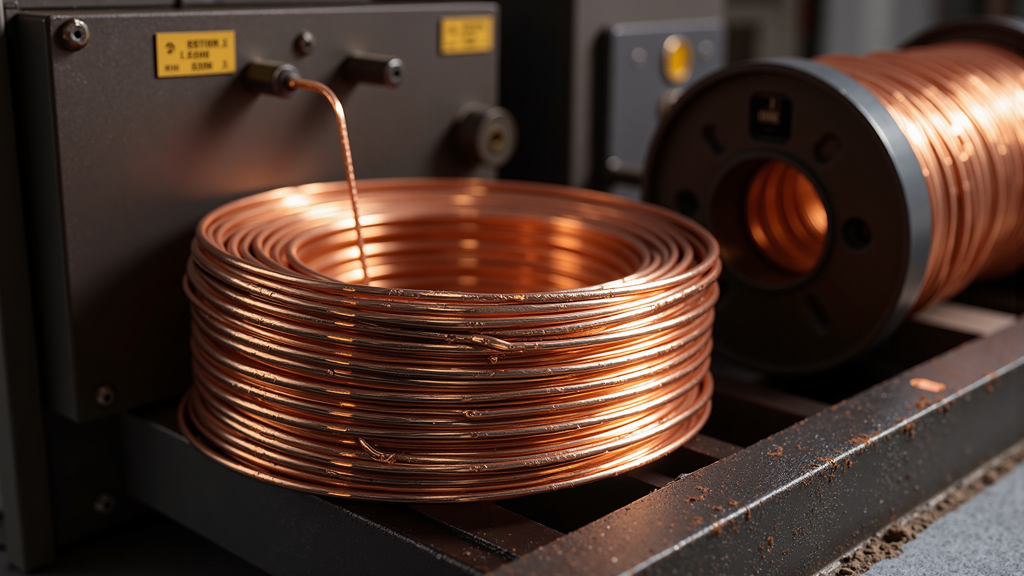 Metal Coil Winding Site